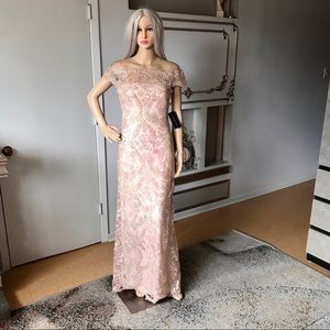 Tadashi Shoji Illusion Gown / prom dress new 4